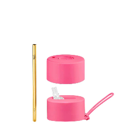 Frank Green Duo Lid Set - Neon Pink