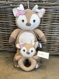 Ava the Fawn Knitted Rattle