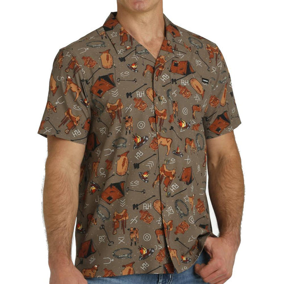 CINCH MEN'S CATTLE CAMP SHIRT
