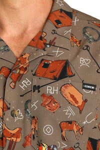 CINCH MEN'S CATTLE CAMP SHIRT