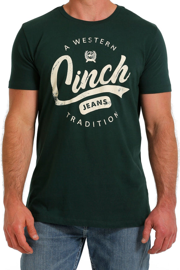 Cinch Mens T Shirt - Green