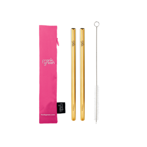 Frank Green Reusable Straw Pack - Neon Pink