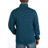 Cinch Mens Teal Pullover Sweater