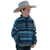 Cinch Boys Polar Fleece Pull Over - Green