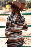 Cruel Denim Brown Aztec Jacket