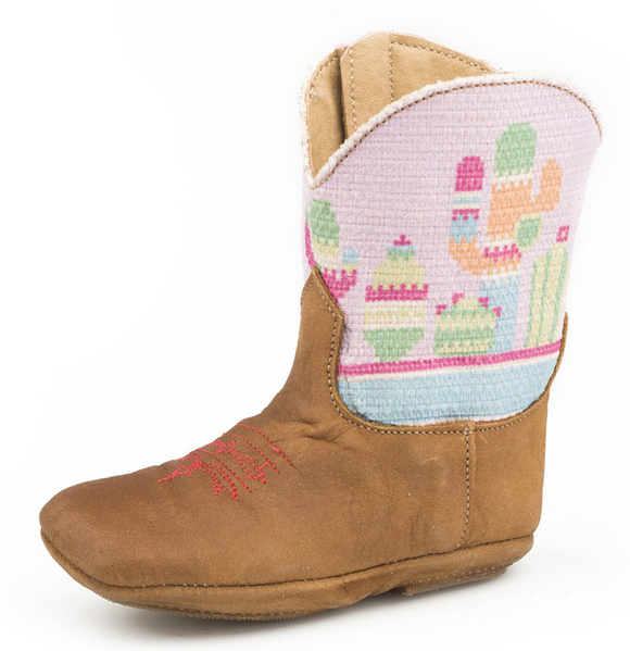 Roper Infant Cowbaby - Colourful Cactus Boots