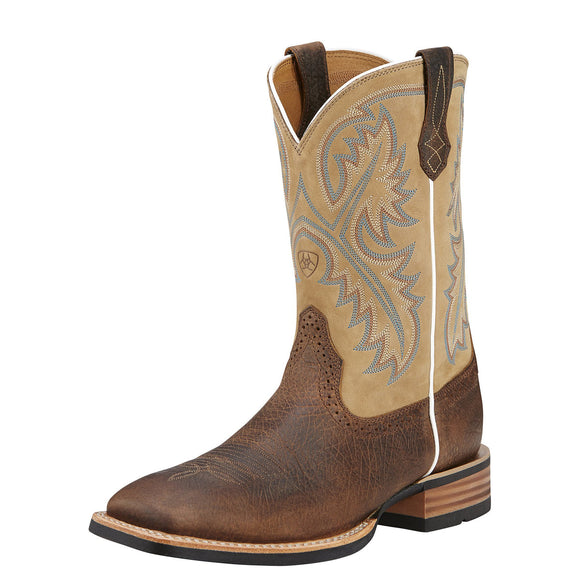 Ariat Mens Quickdraw - Tumbled Bark / Beige