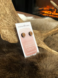 HQH Brand Wood Stud Earrings