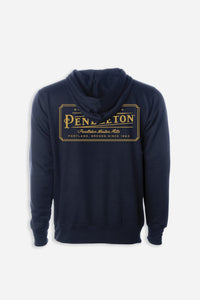 Pendleton Heritage Logo Hoodie - Navy