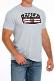 MEN'S CINCH TEE - LIGHT BLUE