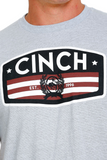 MEN'S CINCH TEE - LIGHT BLUE