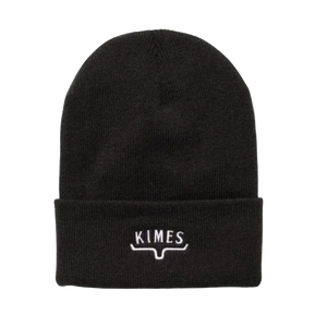 Kimes Ranch® Huxton Embroidered Black Beanie HUXEB-BLK