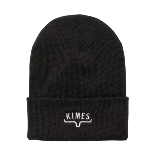 Kimes Ranch® Huxton Embroidered Black Beanie HUXEB-BLK