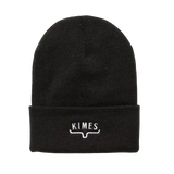 Kimes Ranch® Huxton Embroidered Black Beanie HUXEB-BLK