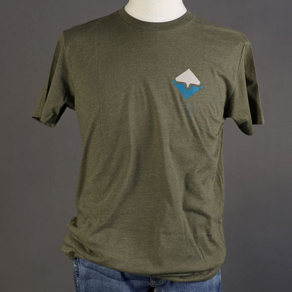 Kimes Ranch Mens Warmth SS Tee - Military Green