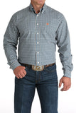 Cinch MEN’S CLASSIC FIT BUTTON-DOWN WESTERN SHIRT - MTW1105954 BLU