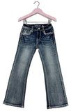 Horse Shoe/Floral A Little Girl Boot Cut | TBS700