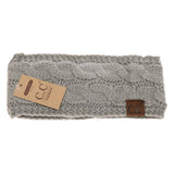 Solid Cable Knit CC Women's Fashion Headband