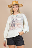 AV1171-ADALYN WESTERN COWBOY GRAPHIC SWEATSHIRT