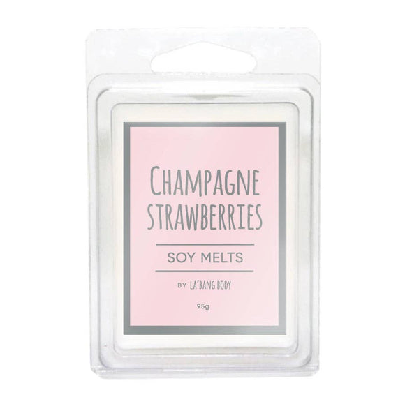 Soy Melts - Champagne & Strawberries