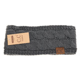 Solid Cable Knit CC Women's Fashion Headband