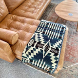 Andean Alpaca Wool Blanket - Forest: Queen