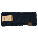 Solid Cable Knit CC Women's Fashion Headband