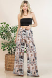 P1261-6274-Nora Western Patch Collage Print Slack Pants