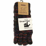 Multi Color Ribbed Lined CC Glove G710