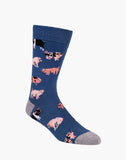MENS OINK BAMBOO SOCK