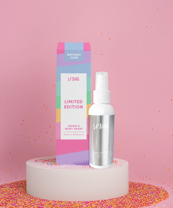Room and body spray - Birthday Cake