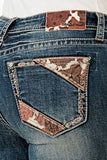 Horse Hide Trims Modify Mid-Rise Boot Cut 34" | EB-61892