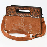 ADBG1658 Crossbody Suede Genuine Western Leather Women Bag