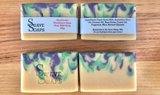 Pink Agate Goat Milk Soap: Paper Band