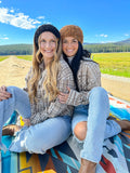 Faux Fur Women's Fashion Headband: Rose