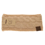 Solid Cable Knit CC Women's Fashion Headband