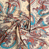 AV3005 PAISLEY PRINT WILD RAG 28x28