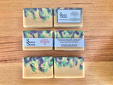 Handmade Lavender Goat Milk Soap: Paper Band