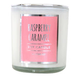 Wooden wick Candle - Raspberry Caramel