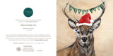 Stag 'Santa's Little Helper' - Christmas Card