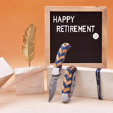 6.5' Artistic handle damascus folding knife, Pocket Knife