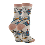Wild West | Women's Western Premium Cotton Crew Socks