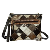 Patchwork Cowhide Sling Bag – AT68