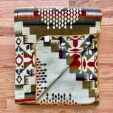Andean Alpaca Wool Blanket - Sandstone