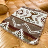 Alpaca Wool Baby Blanket: Artisan-Made, Soft, Reversible