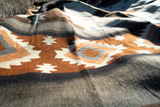 Andean Alpaca Wool Blanket - Mojave - Brown