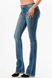 Aztec 3D Faux Flap Mid-Rise Boot Cut 34" | EB-61946