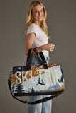 Dk. Blue Ski Trip Scene Duffel