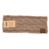 Solid Cable Knit CC Women's Fashion Headband