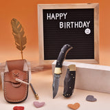 6.5' Handmade damascus folding knife, Pocket Knife